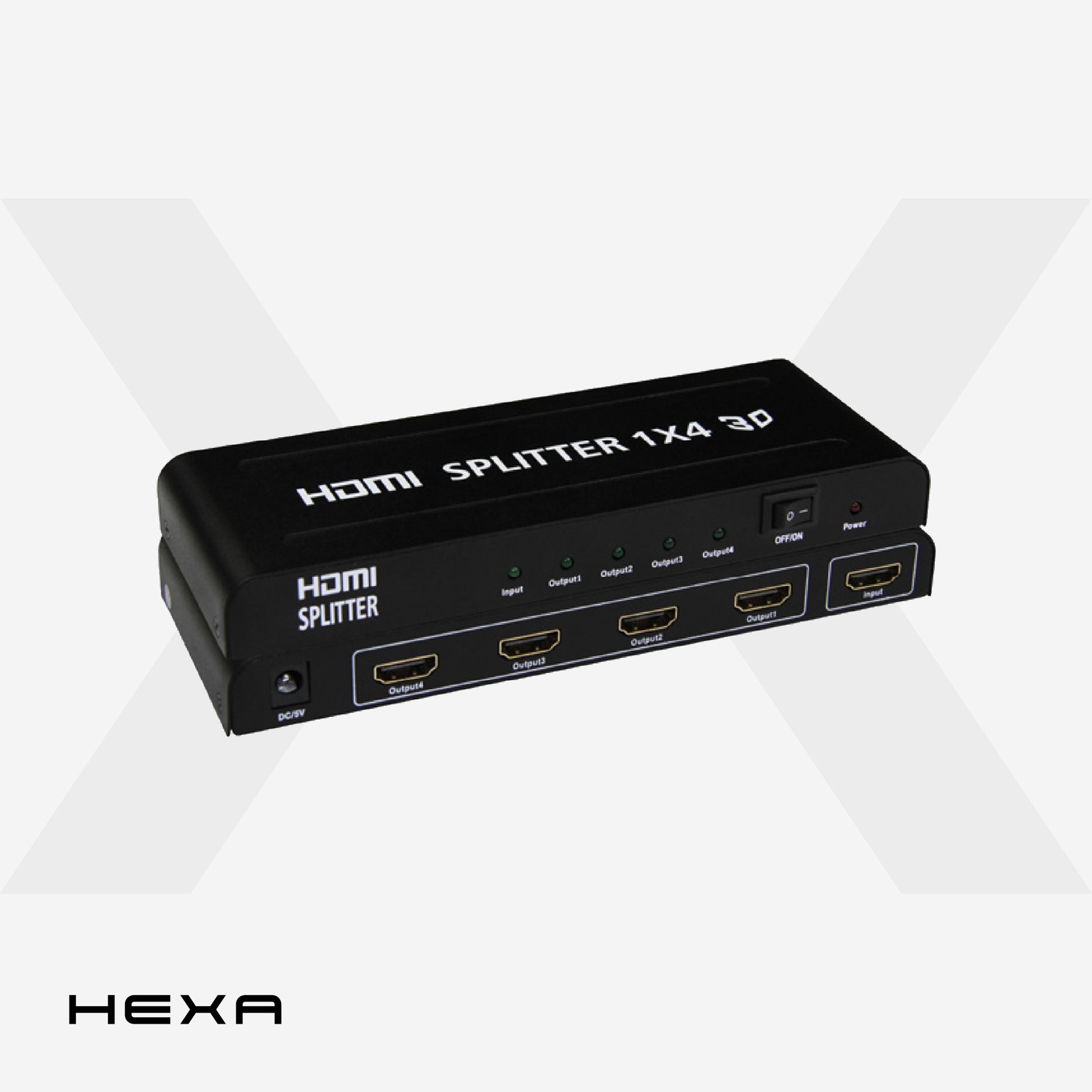 HEXA 1X4 4K HDMI SPLITTER - HX-LF43104